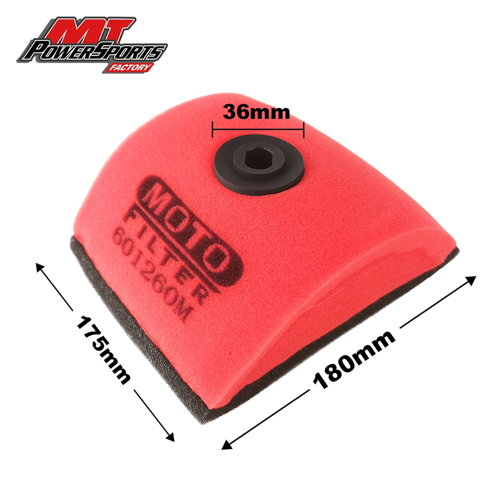 For Honda CRF 125F 2014 2015 2016 2017 2018 2019 2020 2021 Air Filter Foam Cleaner Moped Scooter Dirt Pit Bike Motorcycle Parts