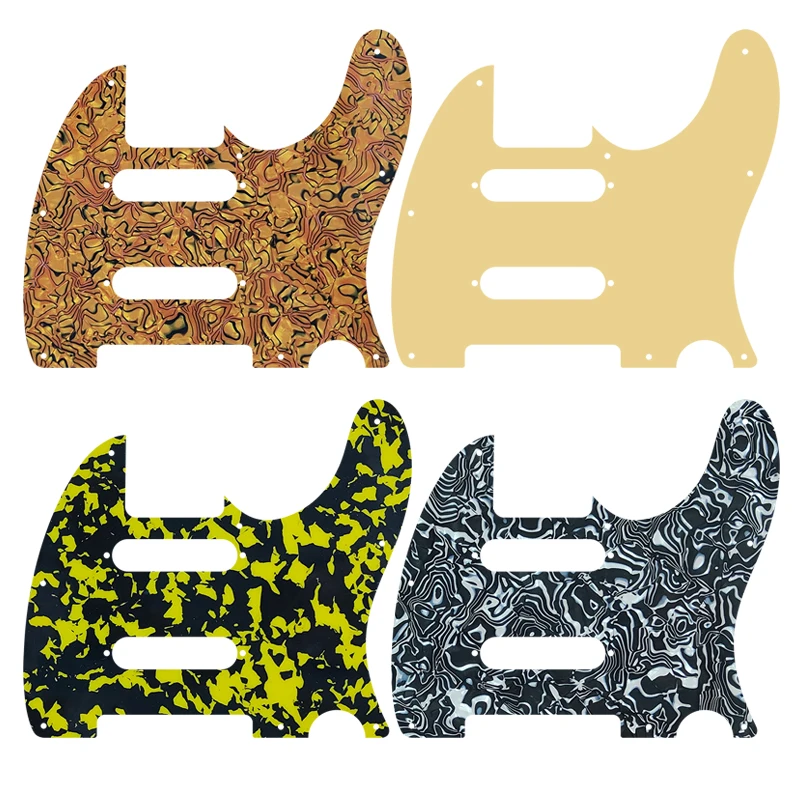 Pleroo Custom Guitar Parts - For US 62 Nashville 2 Strat Single Pickups Tele Telecaster Guitar Pickguard Scratch Plate