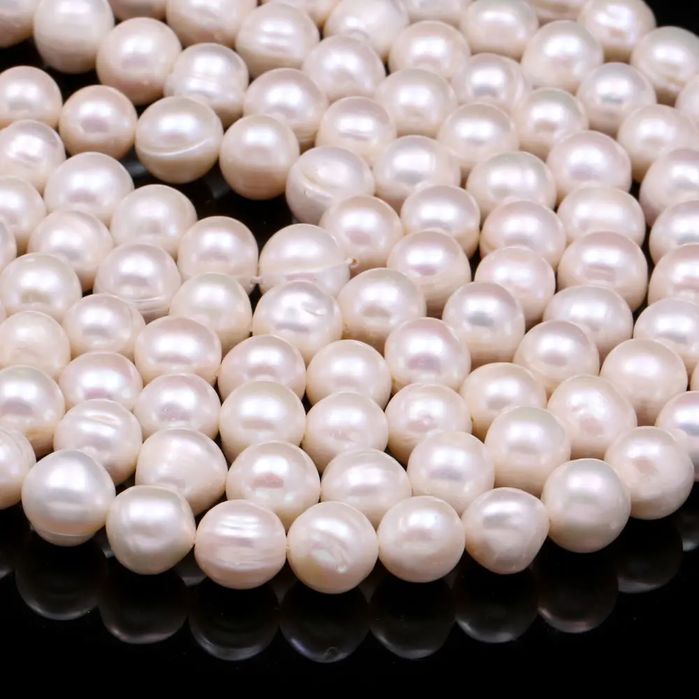 Natural Freshwater Pearl Beading High Quality Punch Loose Beads For Making DIY Bracelet Neckalce Accessories Jewelry Findings