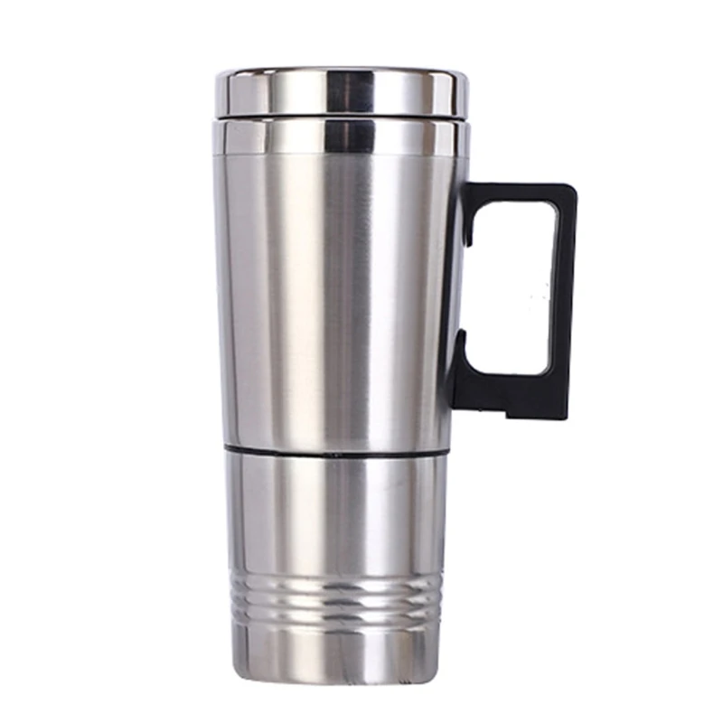 12V/24V Kitchen Heating Cup Dining Bar Coffee Warm Water Traveling Kettle Mug Car Electrical Appliances Car Heating Cup Dropship