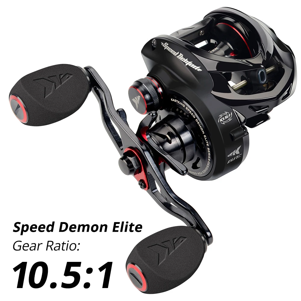 KastKing Speed Demon Elite Baitcasting Reel 10.5:1 8.1KG Drag