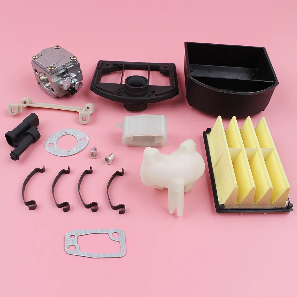 Carburetor Carb Grommet Adaptor For Husqvarna 266 268 272 Air Filter Cover Clip Intake Manifold Elbow Chainsaw Replace Part
