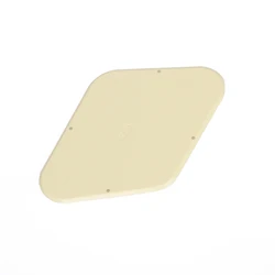 Control Cavity Cover Backplate For Les Paul Electric Guitar 5.7 X 4.13 In Cream