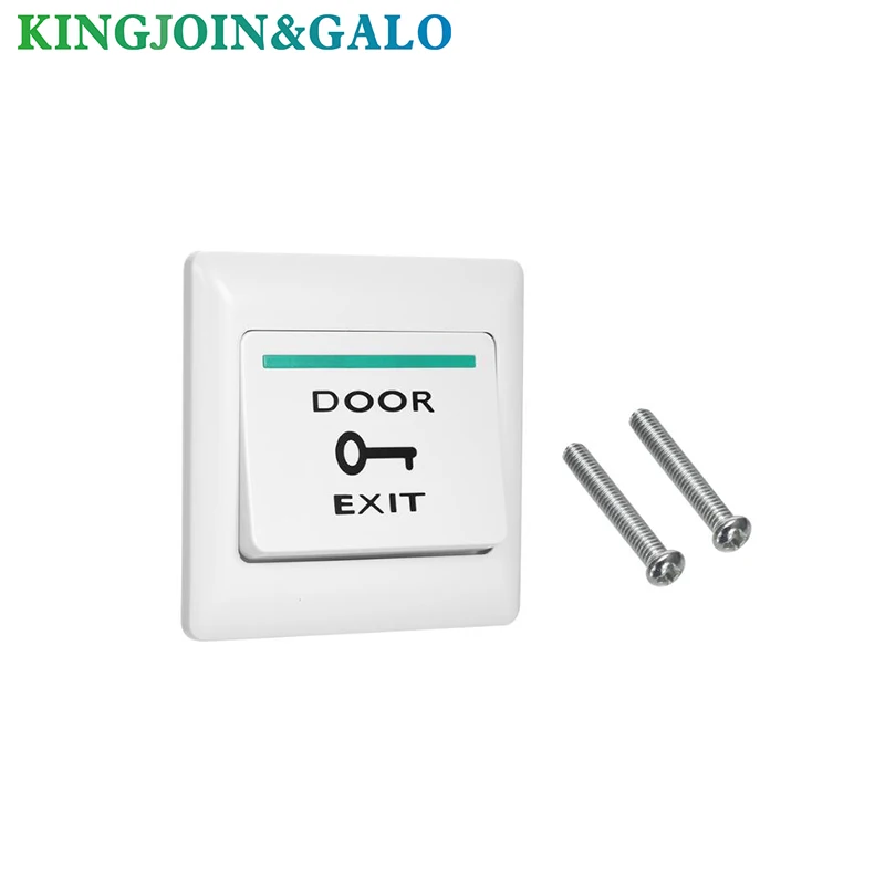 Door access control EXIT button automatically restroration push release for access system nomal open signal