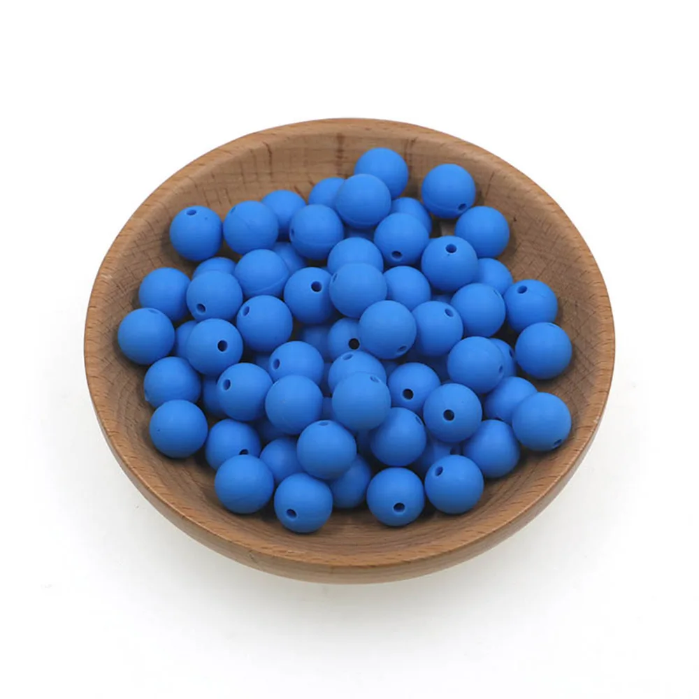 Kovict 9mm Round Silicone Beads 100/200/500/1000Pcs For Jewelry Making DIY Necklace Bracelet Earrings Etc Handmade Accessories image 3