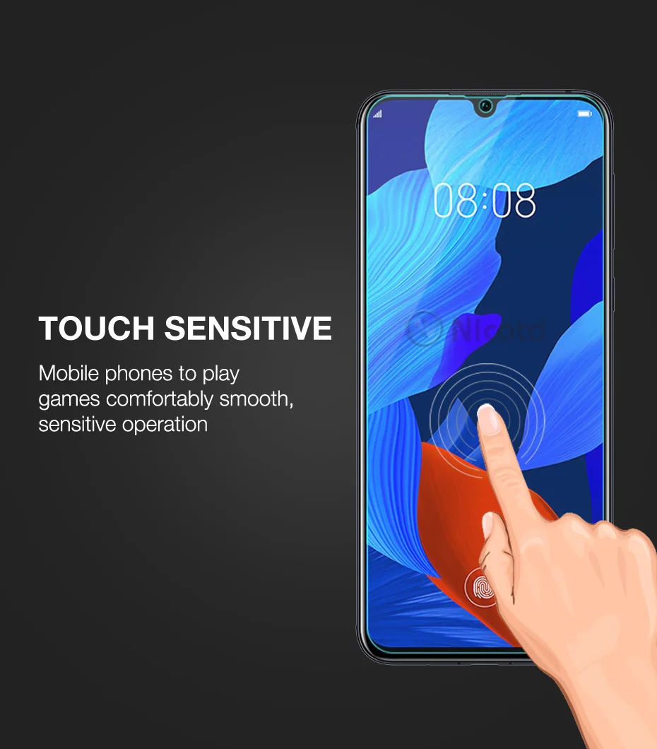 For Huawei Nova 2i 3i Tempered Glass On For Huawei Nova 2 3 4 4e 5 9H HD Transparent Protective Glass Screen Protector Film