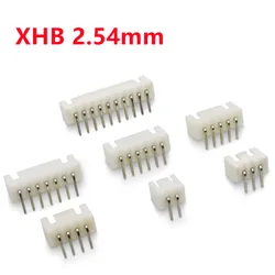 20PCS XHB 2.54mm Buckle Locking Looper Socket 2p 3p 4p 5P 6P-10P XH2.54 Pin Header Connectors