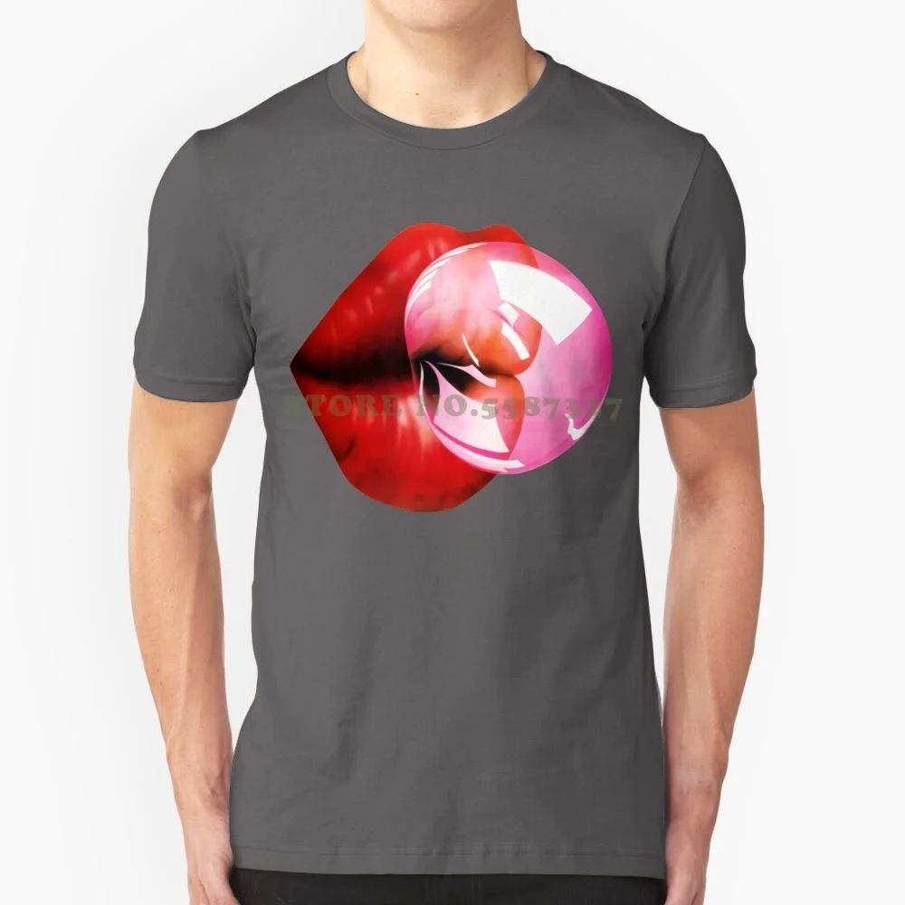 Bubblegum , Blowing , Bubble , Pop , Lips , Candy , Chewing , Gum , Retro , 1980's , T-Shi Women T Shirt