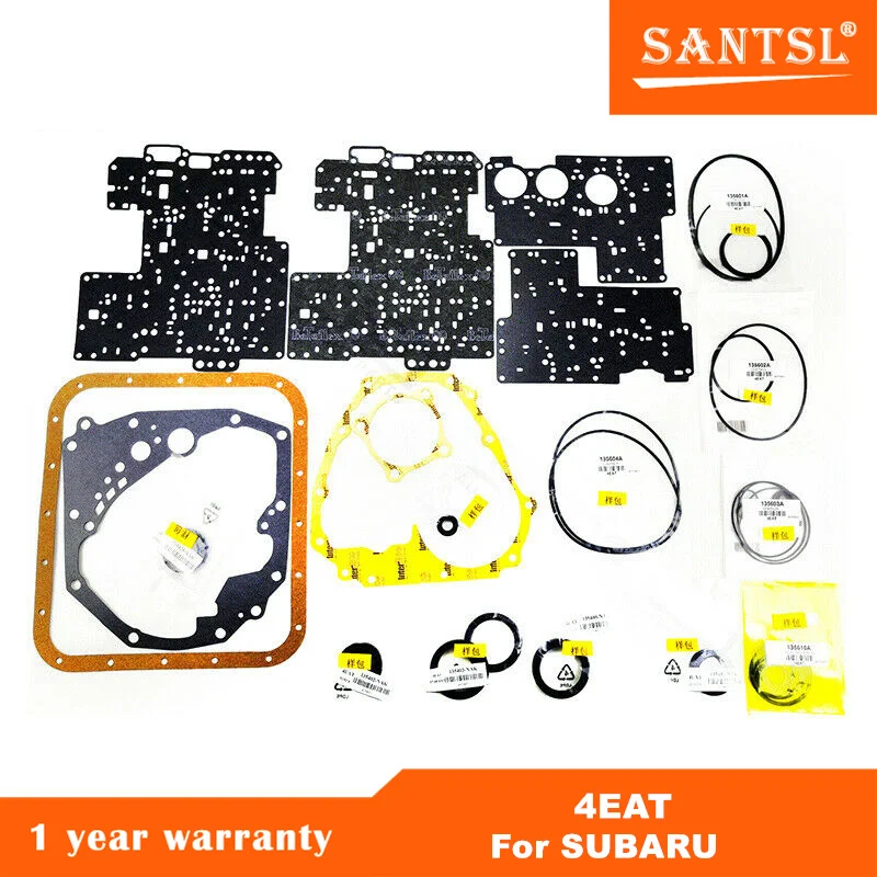 

4EAT Auto Transmission Overhaul Kit With Gaskets Seals For SUBARU 1998-ON Car Accessories Transnation