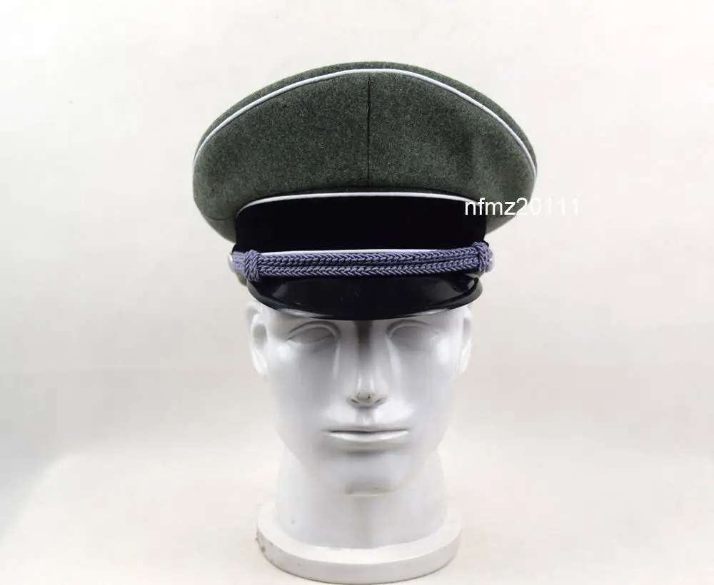 REENACTMENTS GERMAN ELITE OFFICER HAT OFFICER ARMY CAP COLLECTION