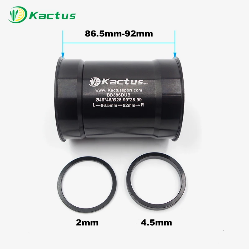 Kactus Tech Bb386 Bb86 Bb92 Pressfit Bicycle Bottom Bracket Ceramic Dub Mtb Mountain Bike Bb Press Fit Bottom Brackets