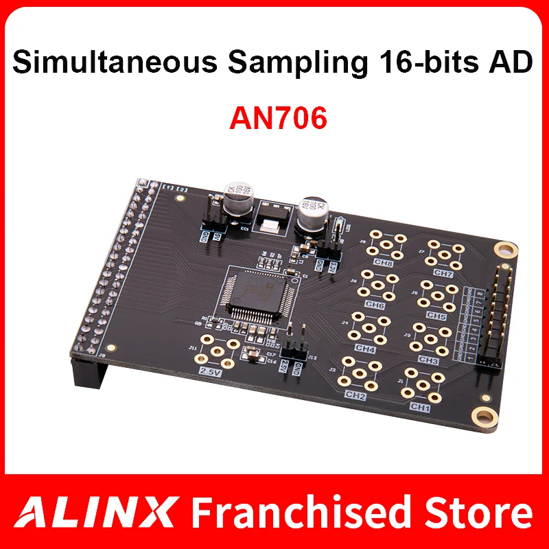 alinx-an706-fpgaボード用16ビットアドモジュールマルチチャンネル同時サンプリング