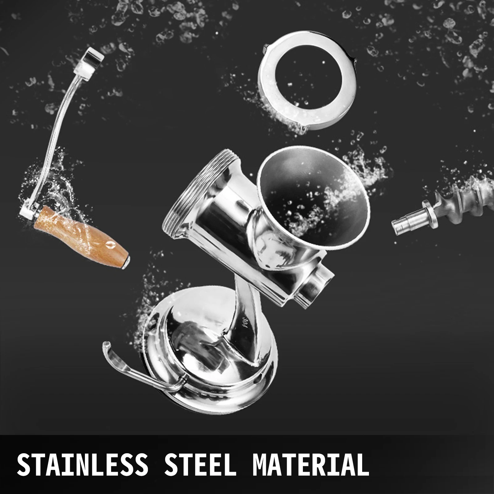 VEVOR Hướng Dẫn Sử Dụng Thép Không Gỉ Cỏ Lúa Mì Máy Ép Hút Nhà Auger Chậm Vắt Rau Ép Nước Cam Máy Xay Sinh Tố Cầm Tay