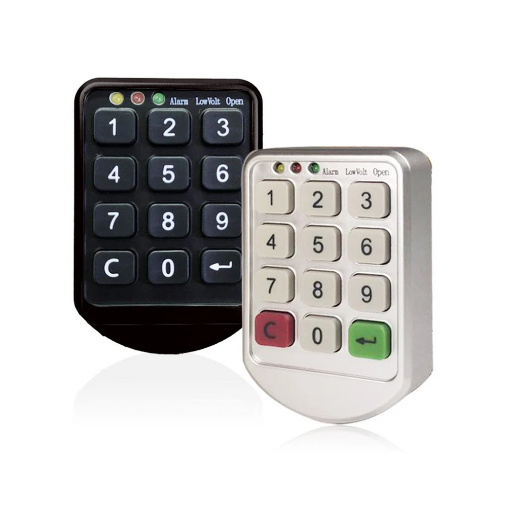 Mini serrure à clavier numérique électronique, casier électromagnétique Intelligent avec mot de passe pour tiroir de rangement de bureau avec cylindre