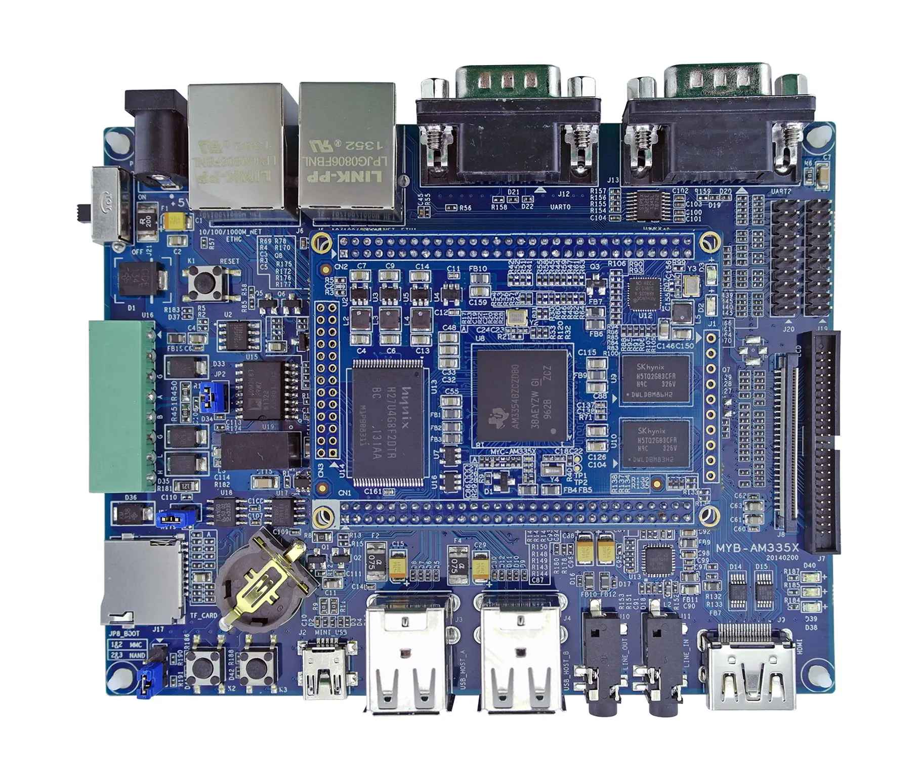 MYD-AM335X макетная плата AM335X core board AM3352 AM3358 TI Cortex-A8