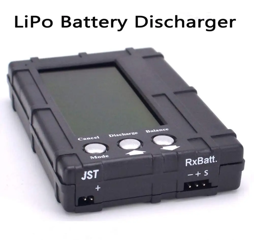RC 3in1 Multi tool Digital Lipo Battery Capacity Checker Balancer Discharger Servo Tester for RC battery charger model