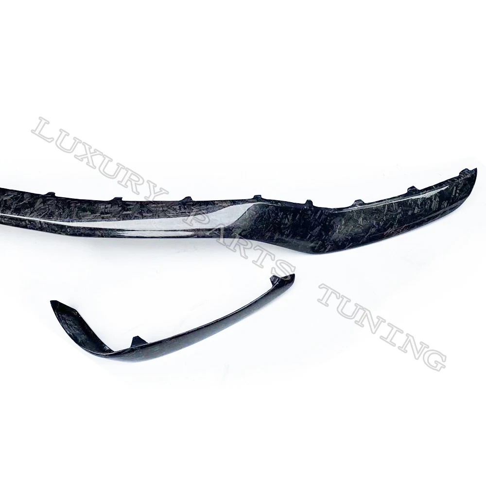 Replaced Style Carbon Fiber Front Bumper Chin Lip for Benz W205 C205 S205 C63 & C63s AMG Sedan Coupe Wagon 2015 - 2022