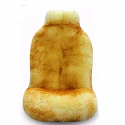 100% Real Whole Sheepskin Car Seat Cover, Super Warm Fur Car Seat Cushion, Wholesale Promotion High Quality Wool seat covers