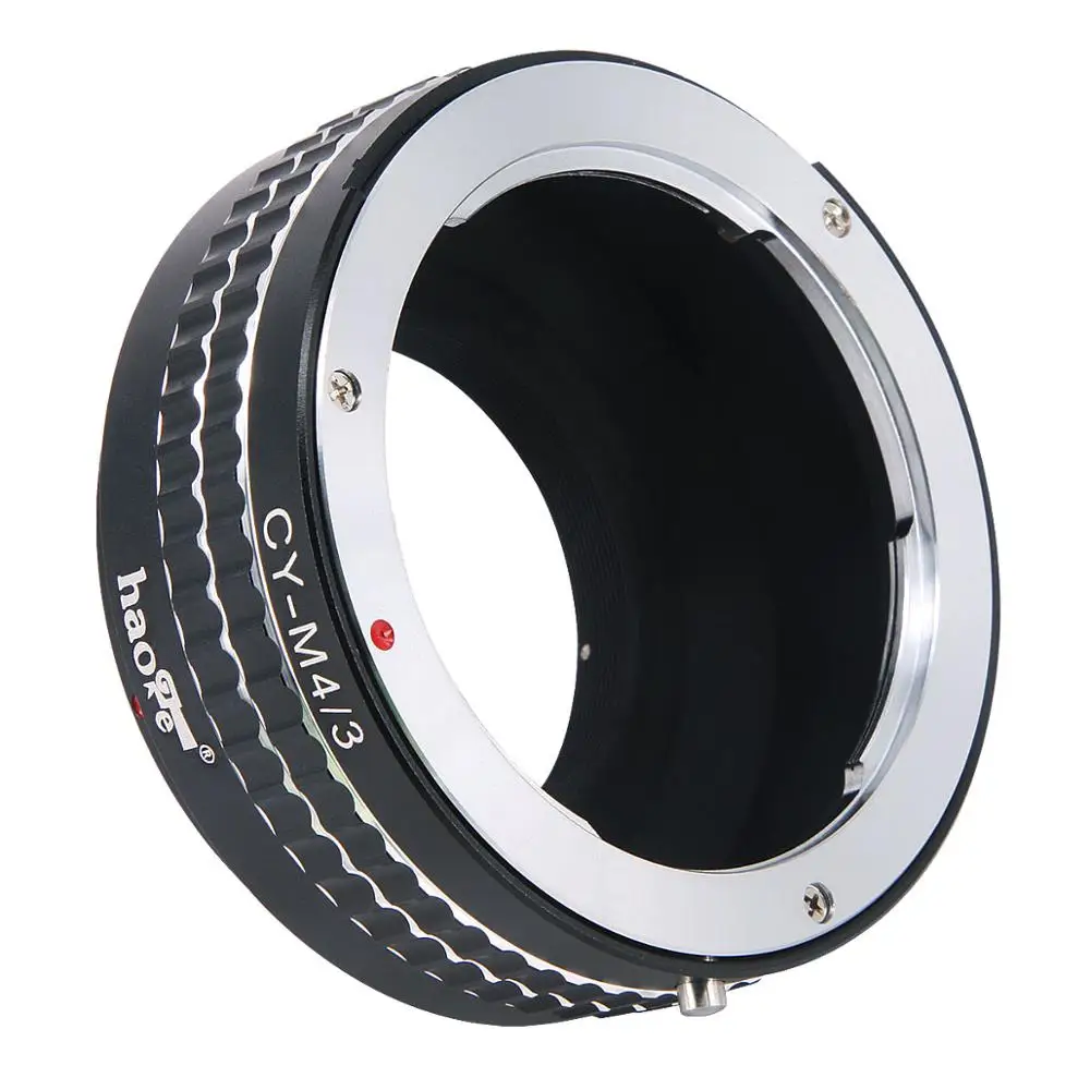 Haoge Lens Adapter for Contax / Yashica C/Y CY Lens to Olympus and Panasonic Micro Four Thirds MFT M4/3 M43 Camera