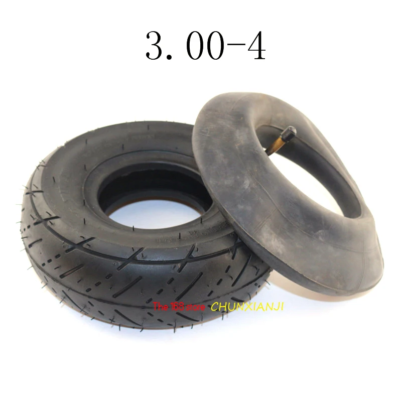 Good Quality 3.00-4 Inner Tube Out Tire and  Set for Knobby Scooter Go Kart Electric  Highway  ATV