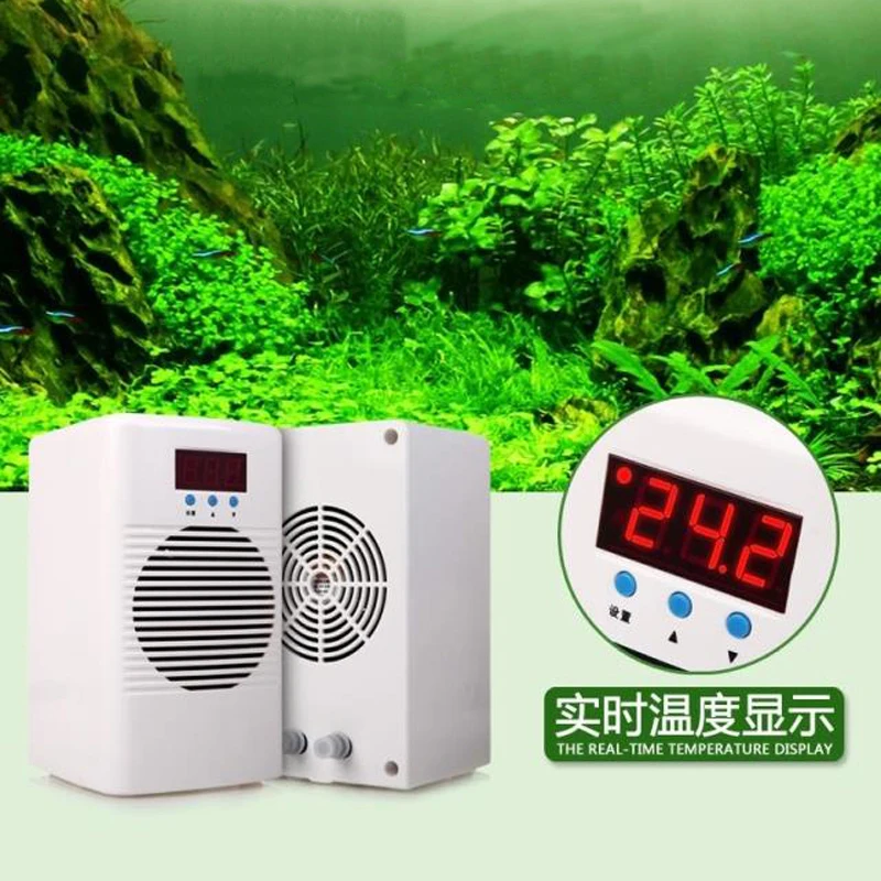 

110-240V 72W 100W Water Chiller Cooler & Warmer Aquarium for Below 20L 30L Marine Tank Coral Reef Shrimp Tank Water Temperature