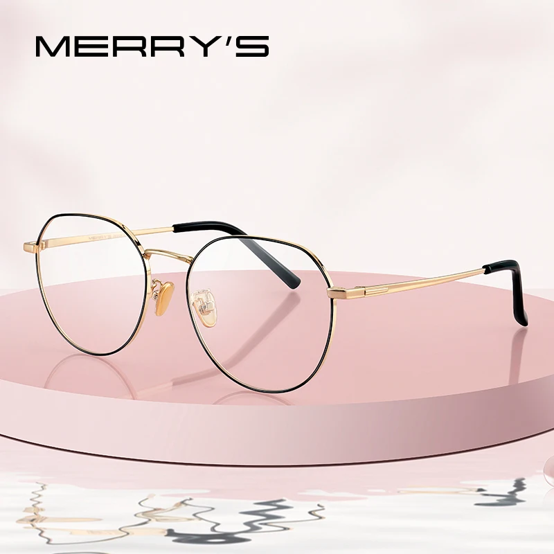 MERRYS DESIGN Retro Fashion Women  Glasses frames Ultralight Eyewear Vintage Prescription Eyeglasses Optical Frame  S2508