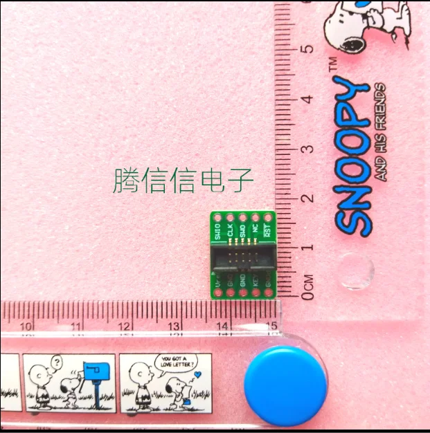 2743 Daughter Cards & OEM Boards SWD (2x5 1.27mm) Cable Breakout Board 10PIN 1.27MM JTAG TO 10PIN 2.54MM DIP J-LINK V10 11 PRO