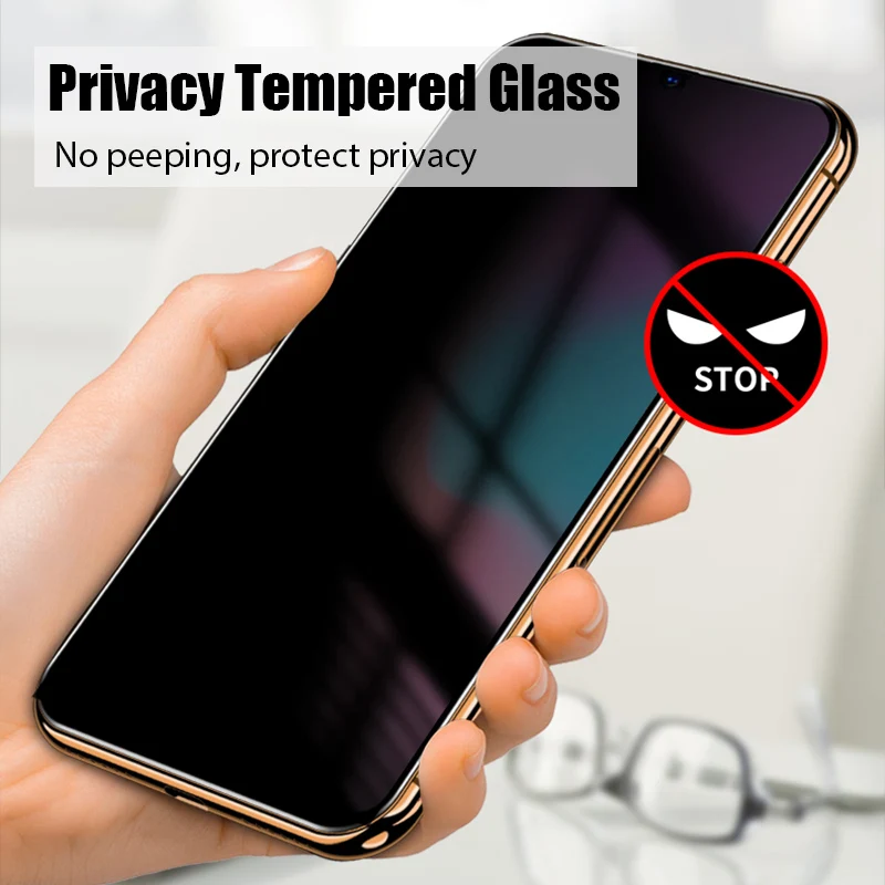 Anti Spy Screen Tempered Protector for Galaxy A50 A70 A40 A30S A20 A10 Glass for Samsung A51 A71 5G A41 A31 A21S A11 Glass Film