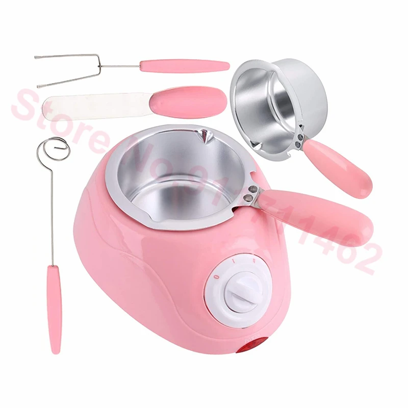 Socola Nóng Chảy Nồi Máy Fondue Tự Làm Dụng Cụ Nhà Bếp Socola Tan Nồi Melter Máy 220V EU