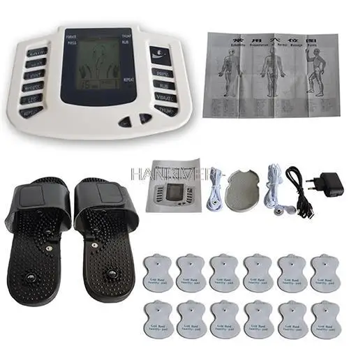 

Digital fields intermediate frequency meridian electronic pulse acupuncture massager household physiotherapy care body