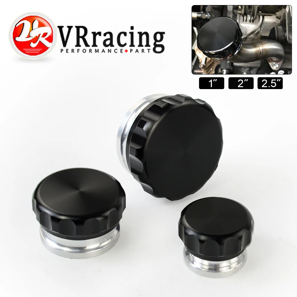 

VR - 3.0"/76mm 2.5"/63.5mm 2"/50.8mm 1.5" 38mm Aluminum Alloy Weld Billet On Filler Neck And Cap Oil Fuel Water Tank Black