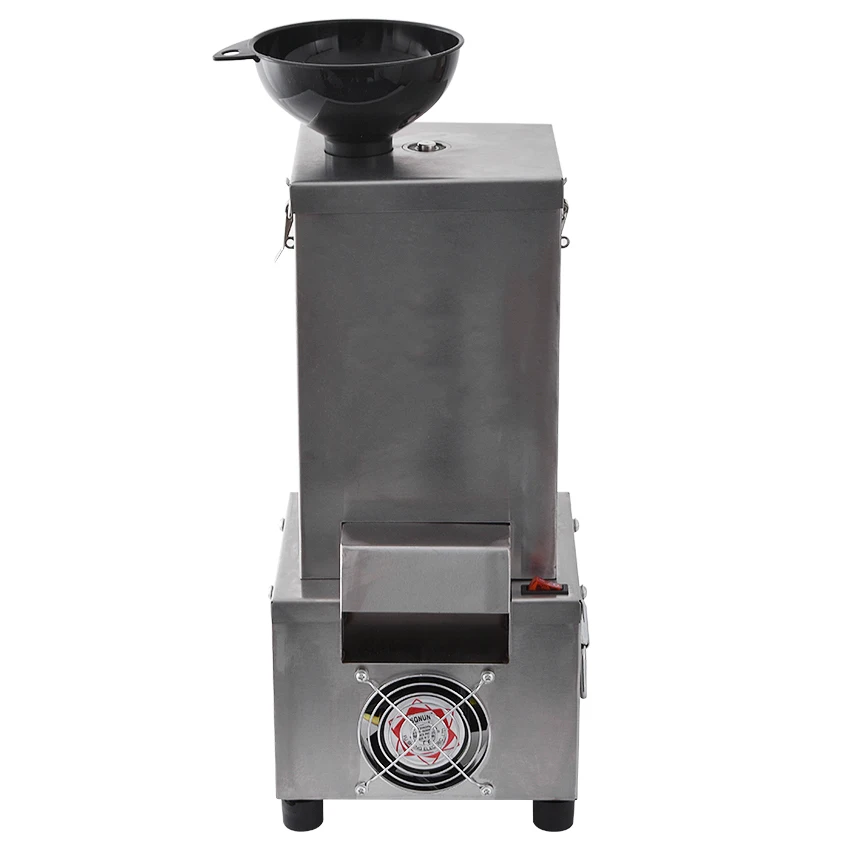 Descascador de alho elétrico comercial 220v 200w, máquina de descascar alho totalmente automática com saída 25 kg/h