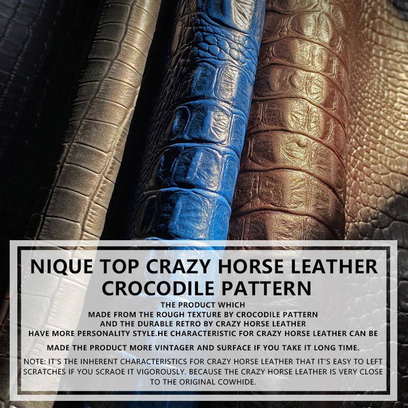 Retro Crocodile Pattern Card Holder Handmade Genuine Leather Credit Card Case Driver License Slot Wallet Purse Pouch Men Women