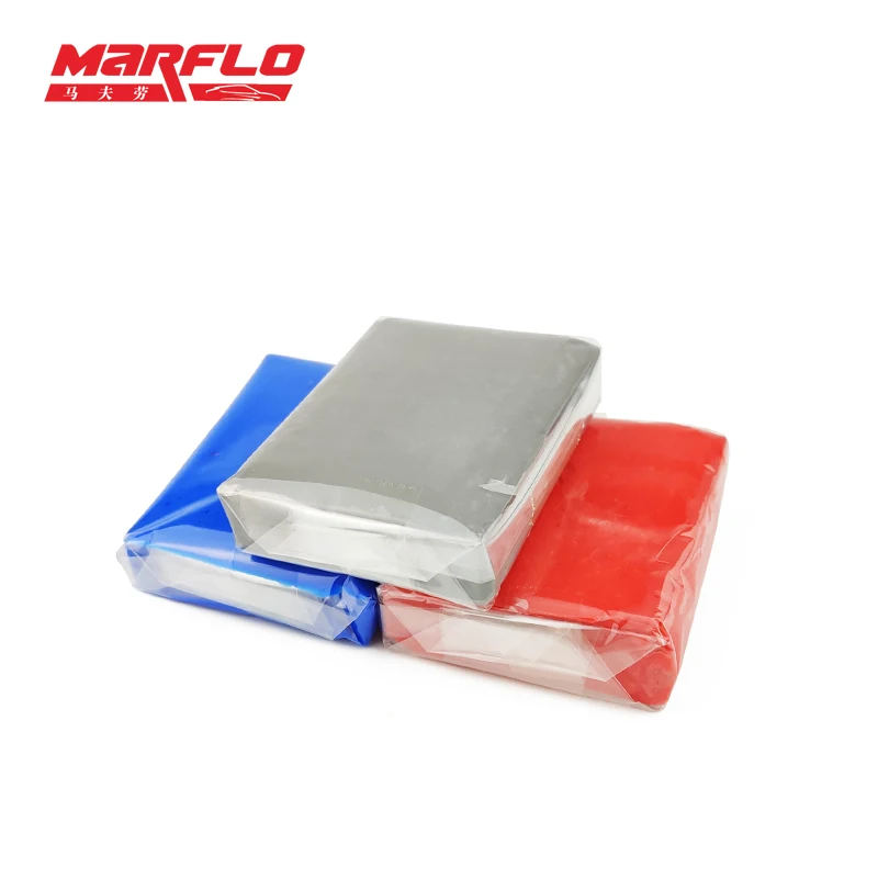 Barra de arcilla mágica para lavado de coches, limpiador de 150g, azul, fino, rojo, Rey, gris, Piont, eliminación de contaminantes de pinturas