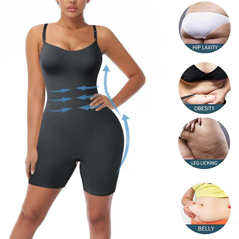 Body moldeador de cuerpo completo para mujer, Control de barriga, adelgazante vaina, elevador de glúteos, realce de muslos, corsé moldeador de