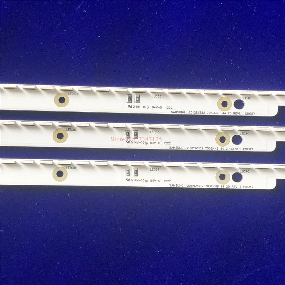 3V 6V LED قطاع ل UA32ES5500R UE32ES5507 UE32ES5530 UE32ES5557K 2012SVS32 7032NNB 44 2D V1GE-320SM0-R1 32NNB-7032LED-MCPCB #4