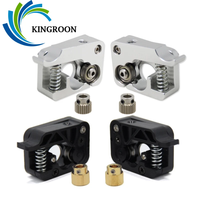 

KINGROON MK10 Extruder Left Right Arm With 40 tooth Copper Gear Feed Extrusion 1.75mm 3D Printer Part mk10 Plastic Bowden Hotend