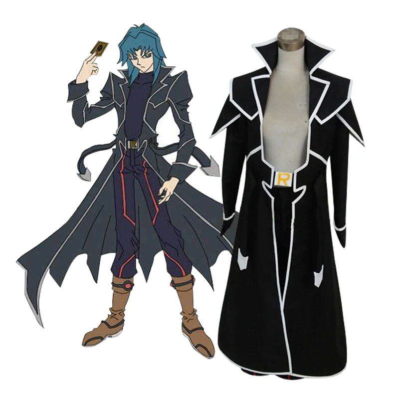 

Yu-Gi-Oh! Duel Monsters GX Zane Truesdale Ryo Marufuji Kaiser Ryo Uniform Outfit Anime Cosplay Costume A018