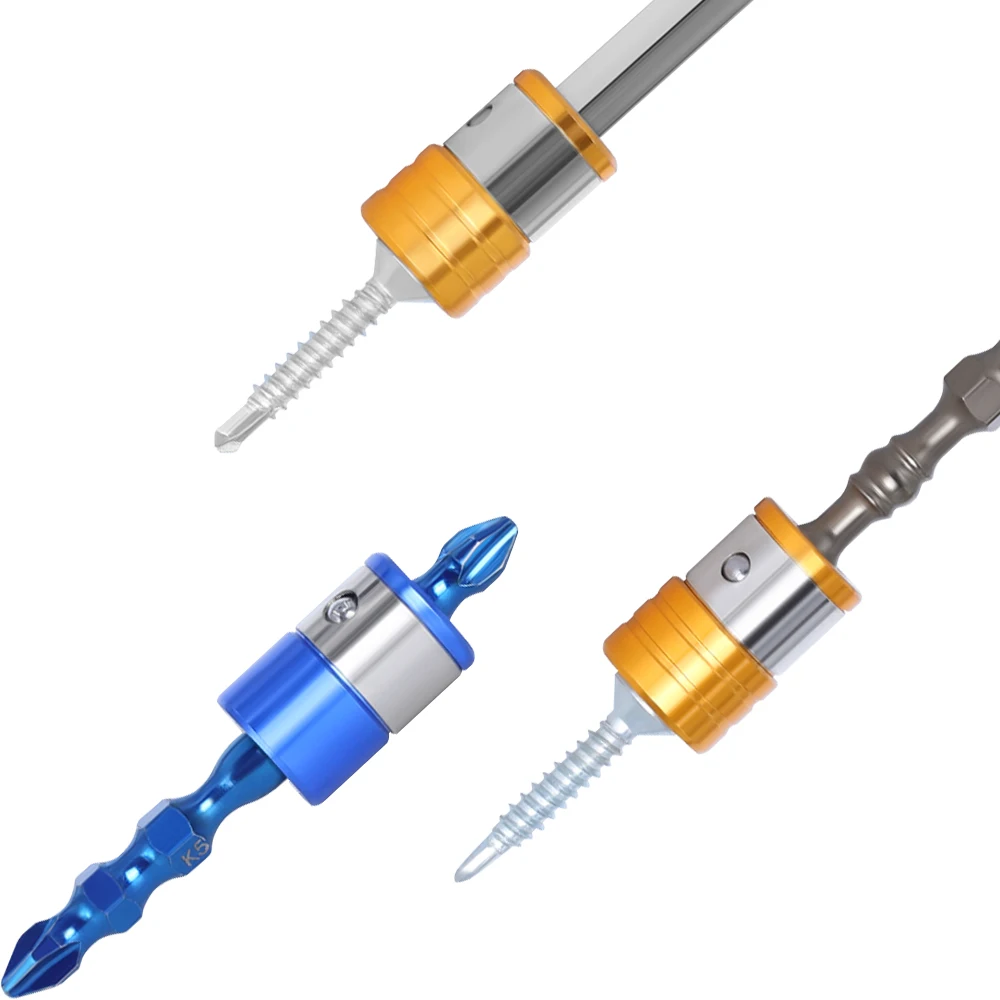 1 Set 1/4 Zoll Sechskant-Schaft passend für magnetische PH2 S2 K5 Langarm-Elektroschrauber-Bits – Präzisions-Einzel-Kreuzschlitz-Werkzeug – Detail 6