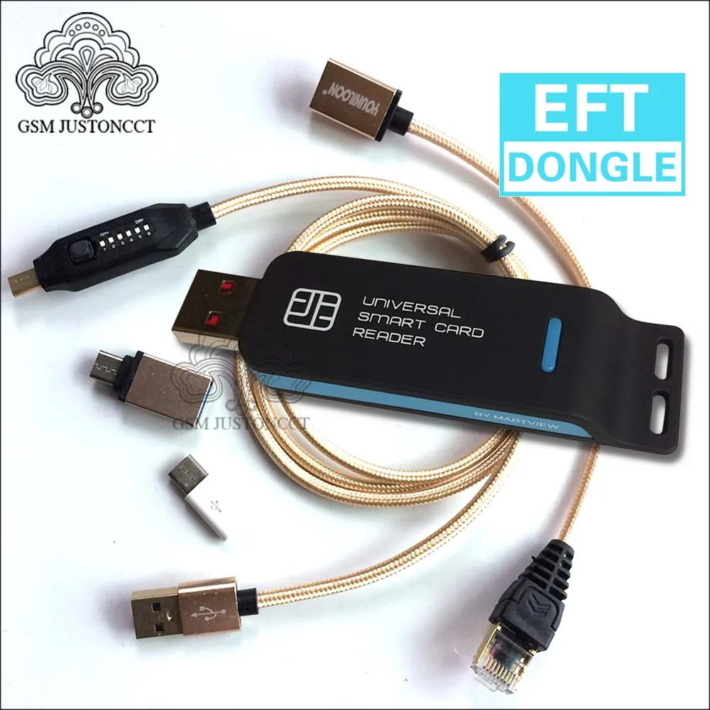 

Martview New EFT Dongle EFT Key + UMF all in 1 boot cable for Unlocking and Repairing Smart Phones