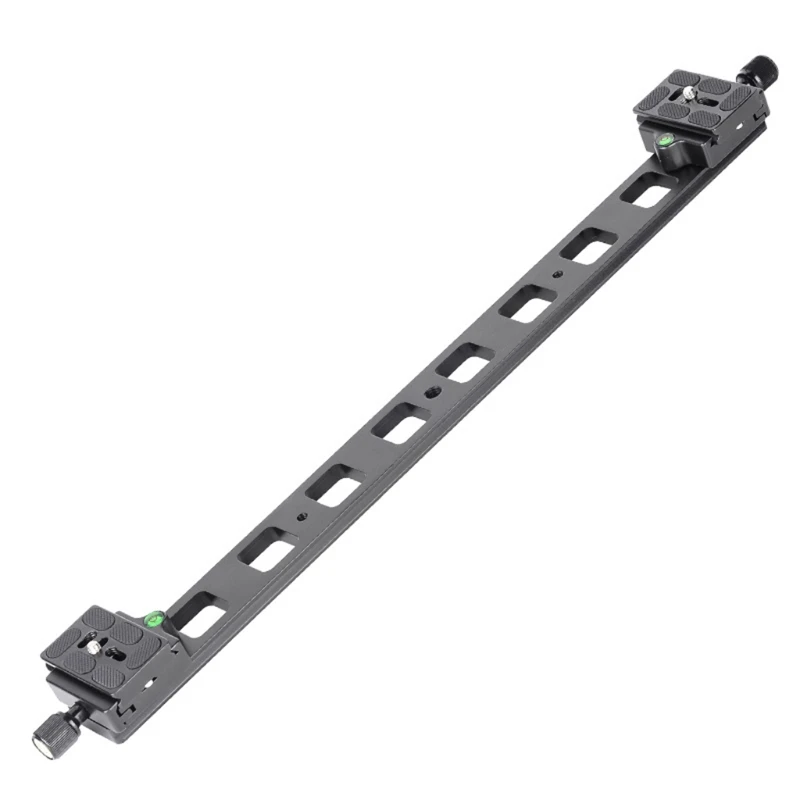 Manbily PU480 Quick Release Plate Lengthened 48cm Double QR Plate camera mounting Aluminum Alloy bracket for Tripod BallHead