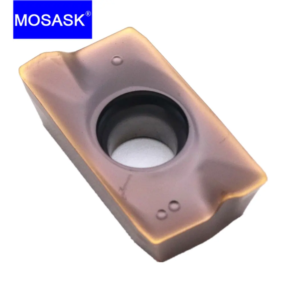 MOSASK 10 stücke APMT 1135 1604 PDER ZP60 Edelstahl Verarbeitung BAP300 Cutter CNC Drehmaschine Ende Mühle Fräsen Hartmetall Einsätze
