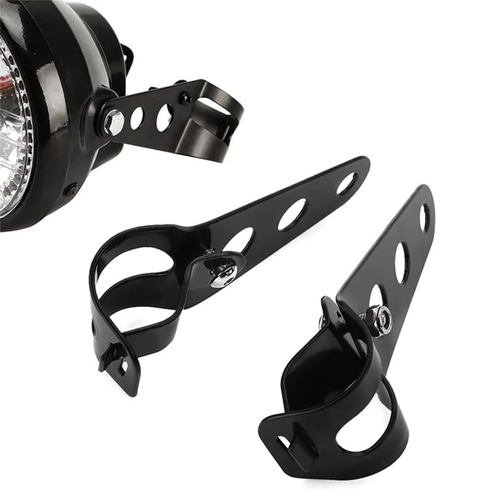 Universal Motorrad Scheinwerfer Halterung Gabel Ohr Chopper Scheinwerfer Halter Clamp Einstellbare Motor Gabel Halterung 27-36mm 38-48mm – Detail 4