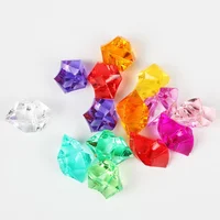 20pcs Acrylic Crystal Gem Stone Crushed Ice Rocks Aquarium Colorful Stone Fish Tank Vase Landscaping Decoration 5