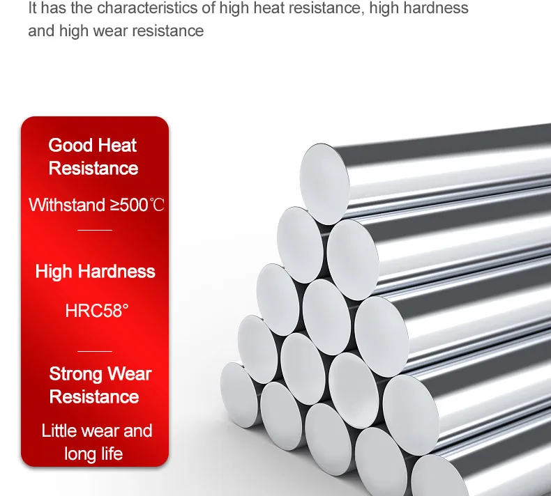 HRC58 ° Mittelbohrer aus Wolframstahl, 60-Grad-Hartmetall-Punktbohrer, 0,4 0,5, 1 2,0, 2,5 mm, 6 mm Doppelkopf-Metallbohrer, CNC-Werkzeuge – Detail 4