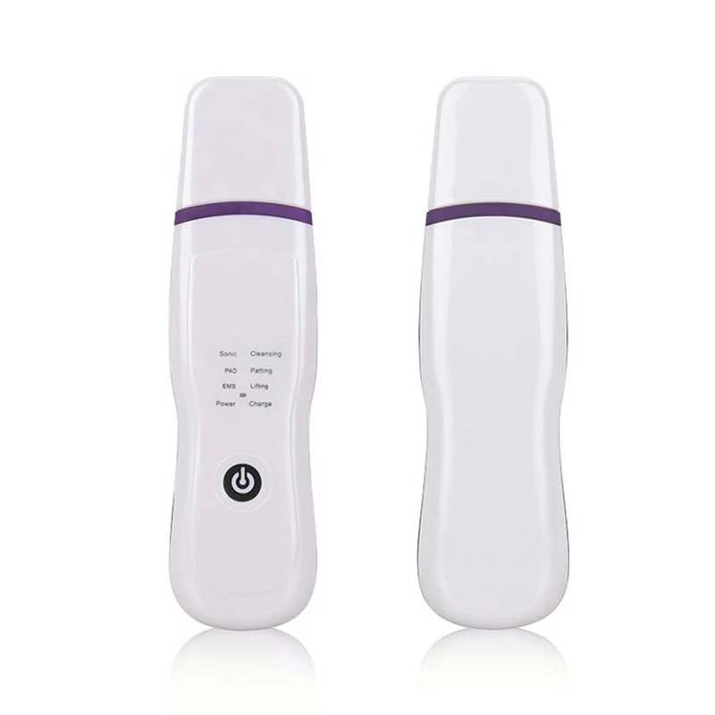 AOKO Ultrasonic Skin Scrubber Face Deep Clean Remove Blackhead Face Lifting EMS Beauty Machine Face Massager Skin Tightening