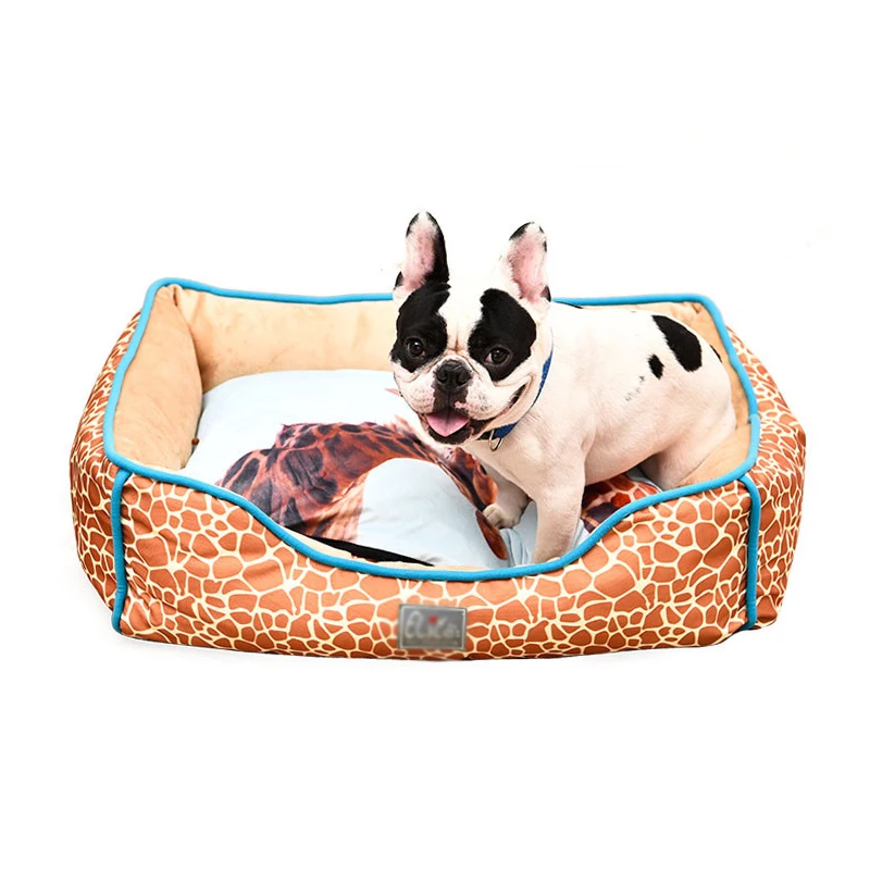 High Quality Classical Pet Mat Fashion Dog House Fleece Warm Kennel Plush Beds Plaid Mat for Cat Puppy Plus Size Large Dog Bed