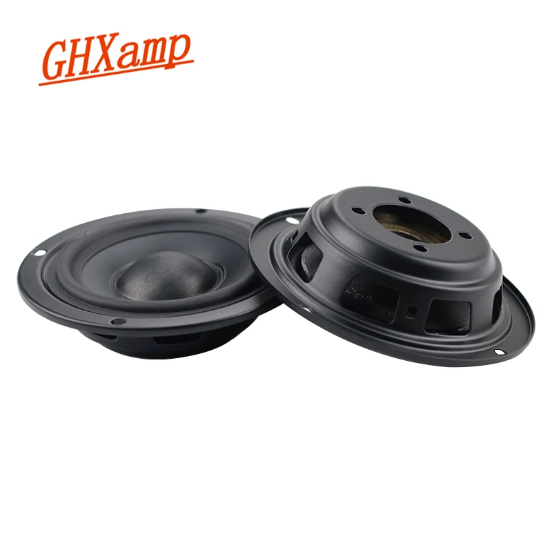 GHXAMP-Radiador de graves pasivo, Unidad de altavoz auxiliar pasivo de baja frecuencia, 3 pulgadas, 92,5mm, 2 uds.