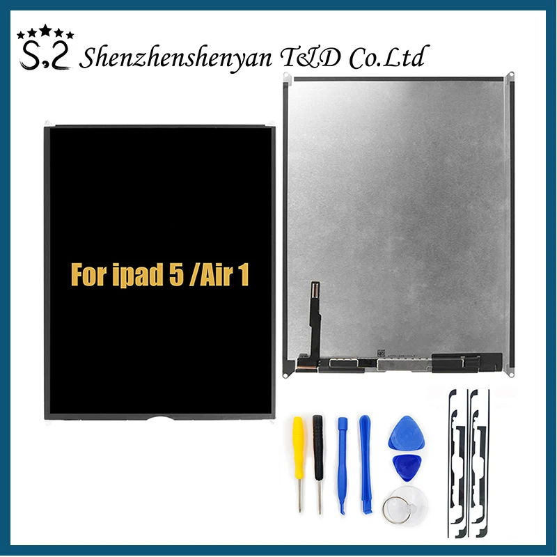 

For iPad 5 9.7" 2017 / iPad Air 1 LCD Display Screen Replacement,for A1822 A1823 / A1474 A1475 A1476 LCD Panel Repair Parts Kit