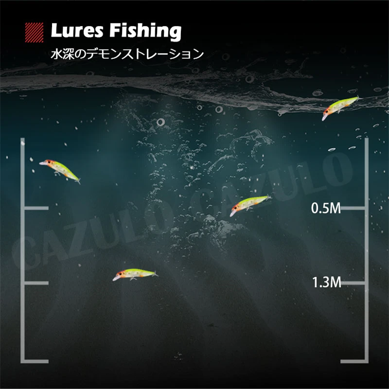 Fishing Accessories Lure Minnow Isca Artificial Weights 13g 10cm Floating 0.5-1.3m Wobblers Pesca Pike Fish Tackle Leurre Angeln